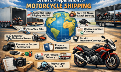 Smart Preparation Advice for Motorcycle Shipping